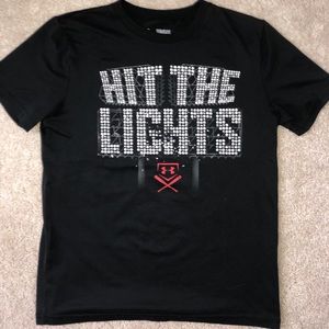 “Hit the lights” Under armour dry-fit tee